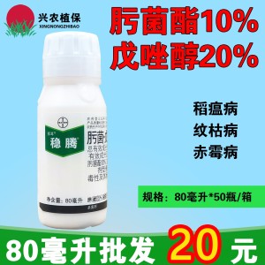 拜耳稳腾-30%肟菌·戊唑醇-悬浮剂