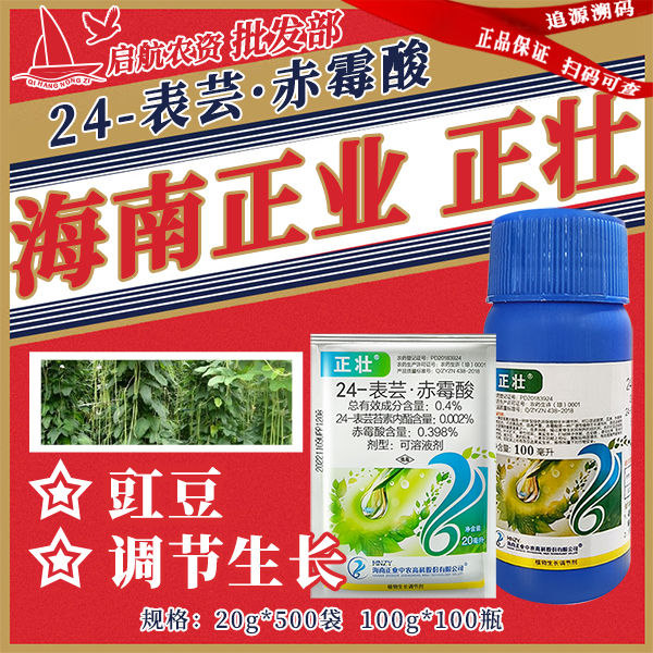 海南正业 正壮 0.4%24-表芸·赤霉酸 豇豆植物生长调节剂