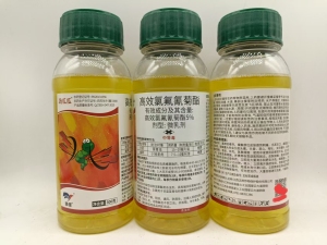 劲瓜瓜-5%高效氯氟氰菊酯-微乳剂