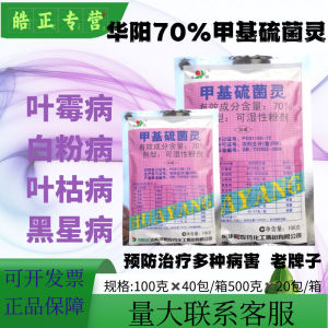 华阳-70%甲基硫菌灵-可湿性粉剂