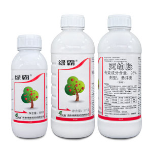 绿霸-25%灭幼脲-悬浮剂